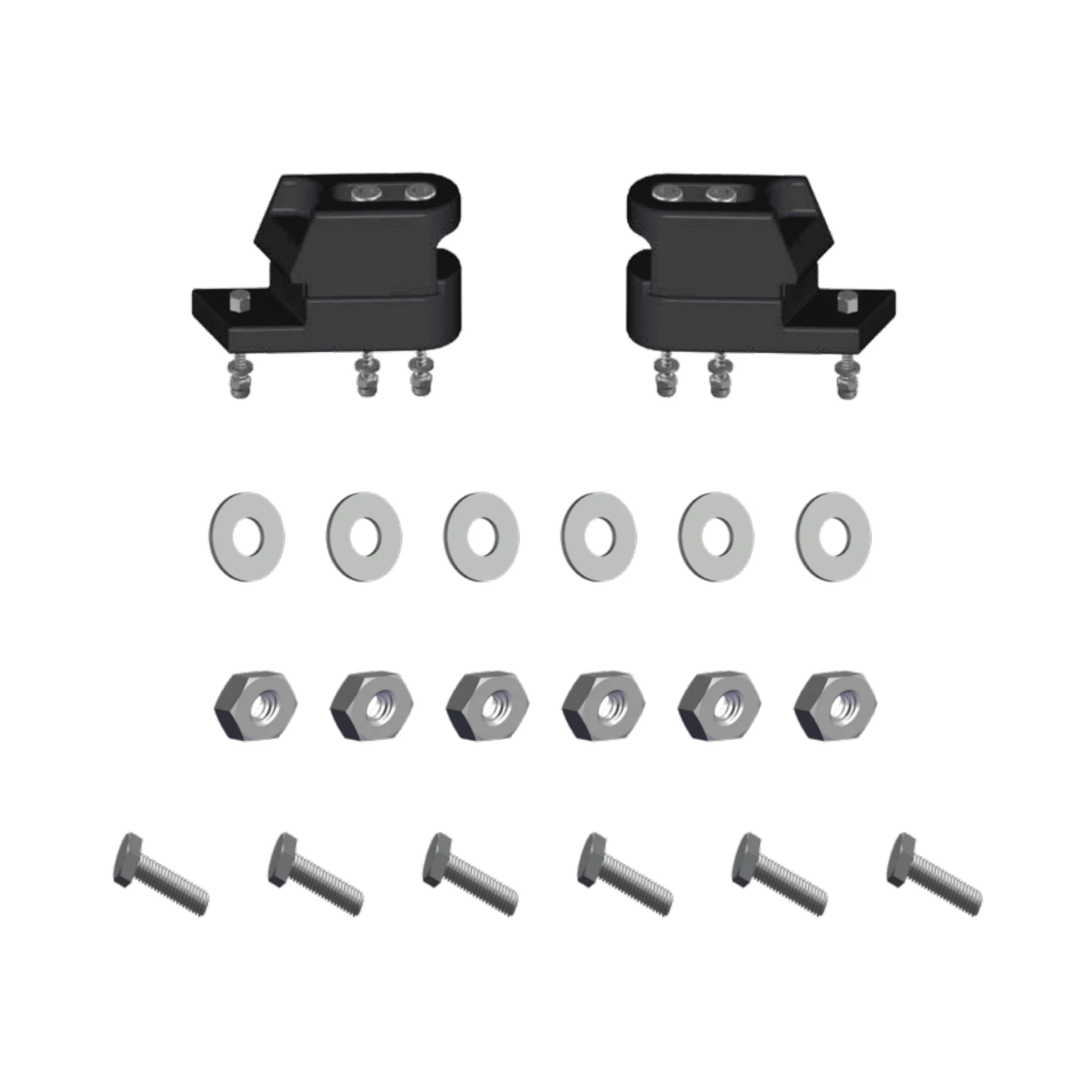 Kick Plate Lock Replacement Kit for Safety Cage