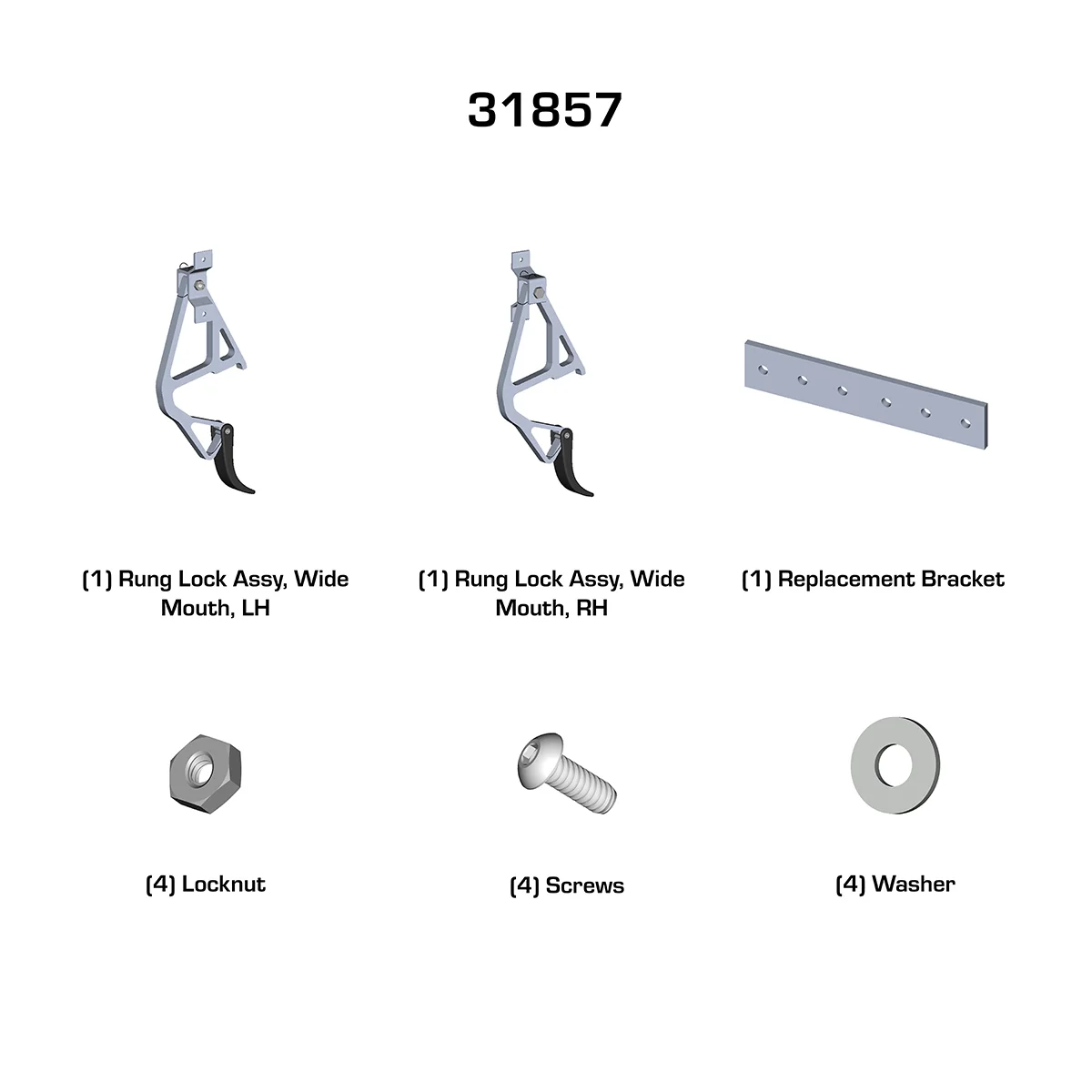 Replacement Rung Lock Kit (HyperLite) - Image 2